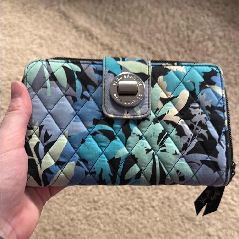 Vera Bradley Quilted Floral Wallet